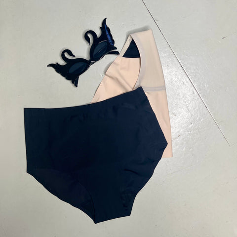 Skenty - Periodenunterhose High Waist im 2er Set "Swan Lake Days"