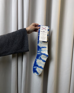 Mell-O Cashmere Socken Tie Dye Blau